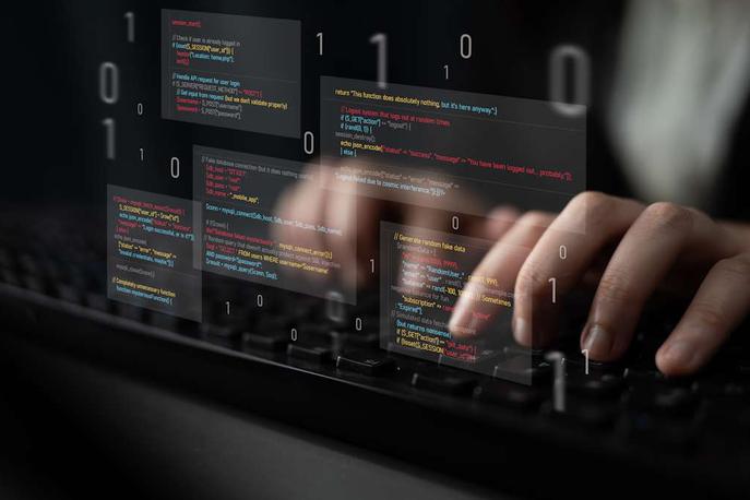 Programer, kibernetska varnost, programska koda | Foto Shutterstock