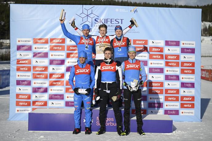 Tine Šporn | Tine Šporn je na 20-kilometrski razdalji končal med najboljšo šesterico. | Foto FIS / Action Press / Fredrik Hagen