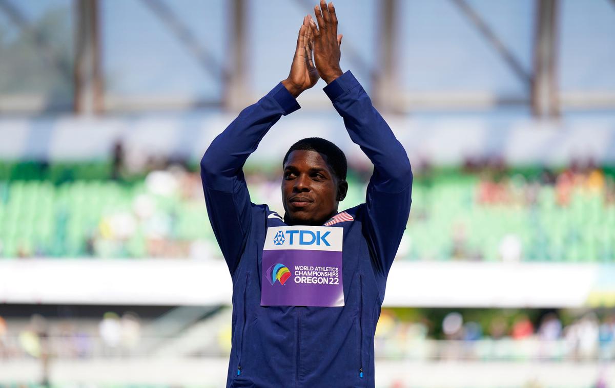 Marvin Bracy | Leta 2022 je osvojil srebro na domačem SP. | Foto Guliverimage