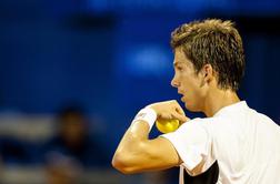 Aljaž Bedene praktično na izhodnih vratih, Tadeja Majerič še ne