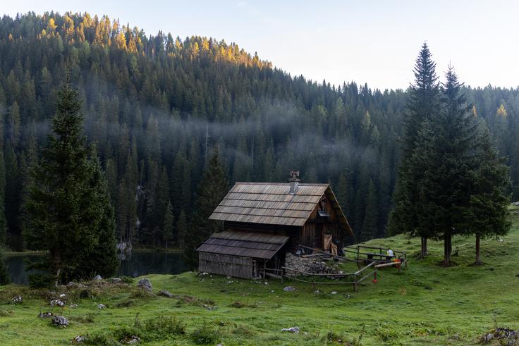 Jutro na planini pri Jezeru. | Foto: Matej Podgoršek