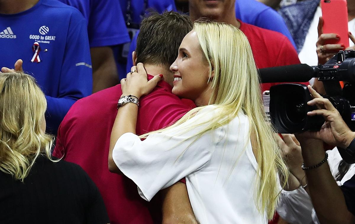 Donna Vekić in Stan Wawrinka | Foto Guliver/Getty Images