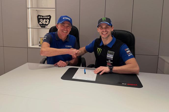 Tim Gajser | Tim Gajser je pred dnevi podpisal večletno pogodbo z Yamaho. | Foto Instagram Tim Gajser