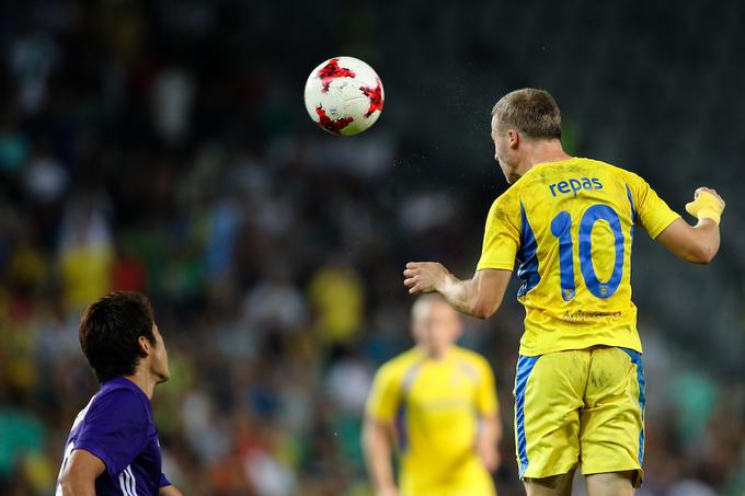 Zaigral je tudi na spektaklu v Marseillu. | Foto: Morgan Kristan / Sportida