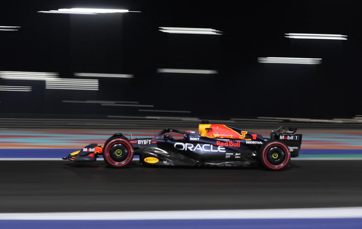 Katar Max Verstappen Red Bull | Max Verstappen lahko svoj tretji zaporedni naslov potrdi že po sobotni šprinterski dirki. | Foto Reuters