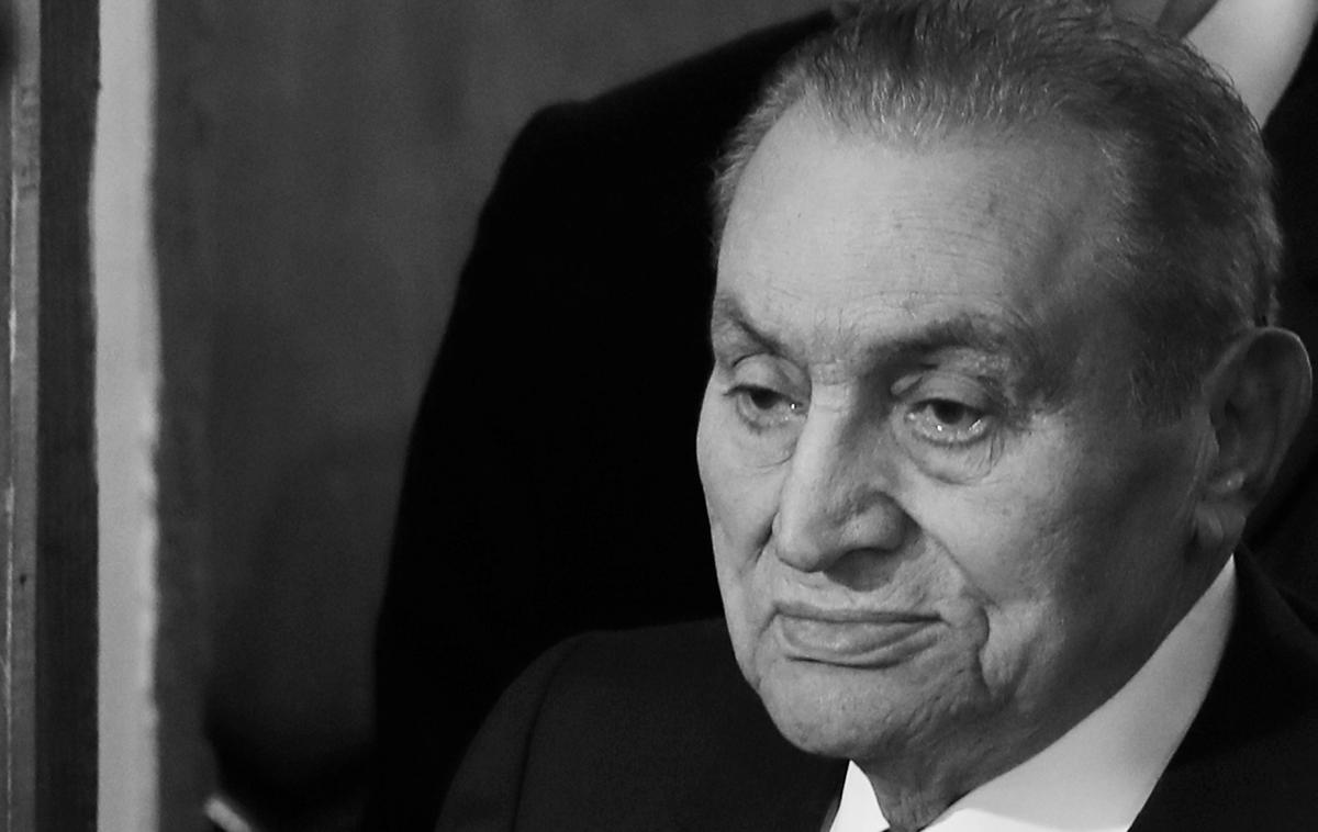 Hosni Mubarak | V starosti 91 let je umrl nekdanji egiptovski predsednik Hosni Mubarak. | Foto Reuters