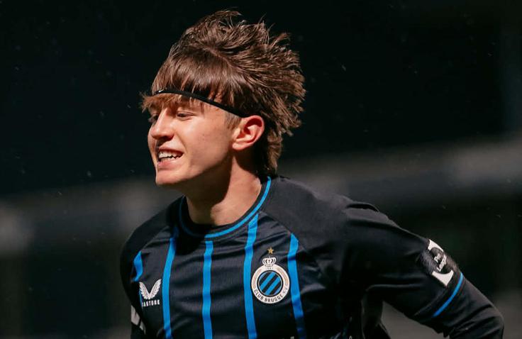 Tian Nai Koren je blestel v uvodnem krogu mladinske lige prvakov, ko je dosegel tri zadetke proti Aston Villi. Na gostovanju pri Interju je odigral vso tekmo (1:1). | Foto: Club NXT