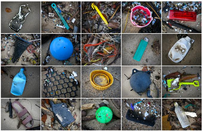 Na sprehodu po plaži lahko najdemo najrazličnejše plastične naplavine. Če jih ne naplavi na obalo, jih veliko pojejo živali. | Foto: Reuters