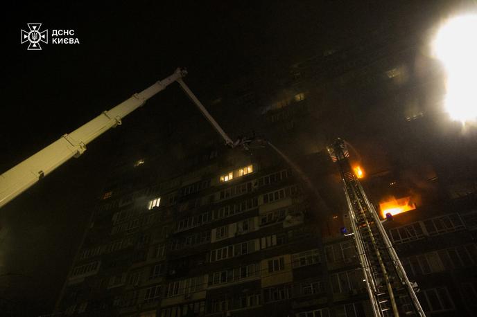 Rusija, Ukrajina, vojna, Kijev | "Levi breg prestolnice je brez elektrike. Obstajajo tudi težave v oskrbi z vodo," je na Telegramu sporočil Kličko. | Foto Reuters