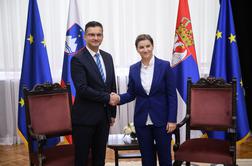 Šarec in Brnabićeva v Beogradu potrdila dobre odnose med Slovenijo in Srbijo #video