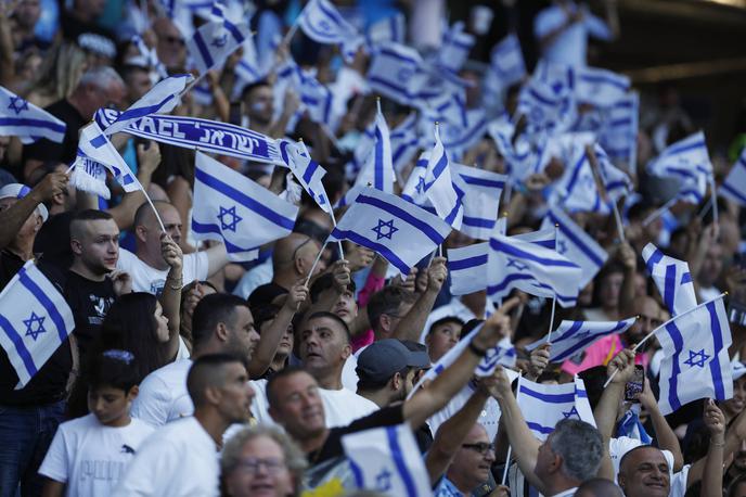 Izraelski nogometni navijači | Izraelski navijači bodo za svojo reprezentanco navijali na Madžarskem. | Foto Guliverimage