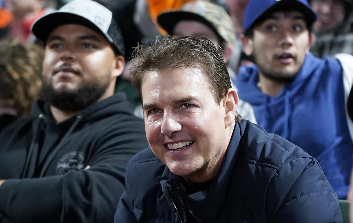 Tom Cruise | Tom Cruise oktobra letos na bejzbolski tekmi v Los Angelesu | Foto Guliverimage/AP