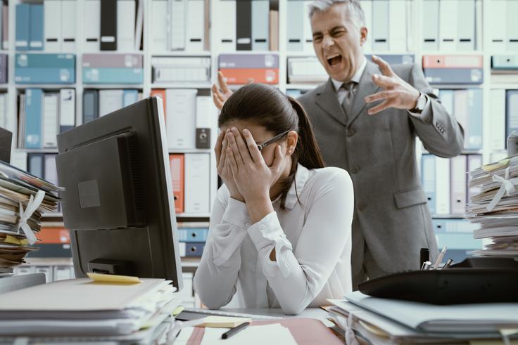 mobing šef pisarna | Foto: Shutterstock