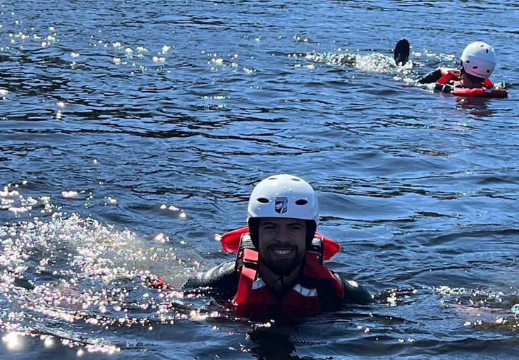 Rafting. | Foto: osebni arhiv Jakoba Kvedra