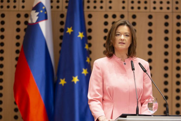 Letni posvet slovenske diplomacije. Tanja Fajon | Po besedah Tanje Fajon bodo na ministrstvu za zunanje in evropske zadeve vzpostavili delovno skupino, ki bo predlagala ukrepe za izboljšanje položaja in ugleda poklica diplomata v slovenski javnosti in družbi. | Foto Bojan Puhek