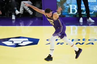 Rapsodija Luke Dončića: sanjska prva četrtina in šov, ki je dvignil LA Lakers do zmage