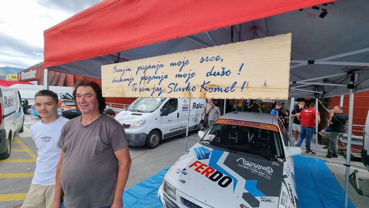 Slavko Komel reli Nova Gorica | Foto: Gregor Pavšič