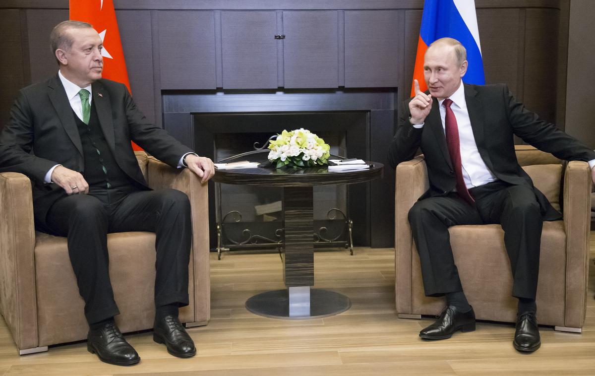 Vladimir Putin, Recep Tayyip Erdogan | Foto Reuters