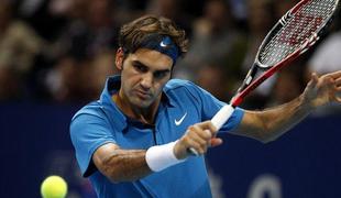 Federer zmagovalec Basla