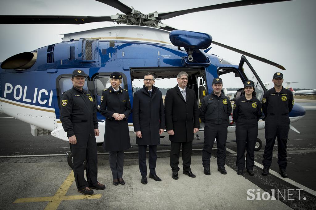 policija helikopter Tatjana Bobnar