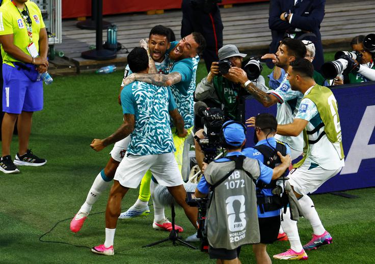 Pri Milanu bo v prihodnji sezoni igral Goncalo Ramos, ki je že vrsto let pri PSG in portugalski reprezentanci obsojen na klop in vlogo aduta. Proti Hrvaški je vstopil v igro namesto Cristiana Ronalda in zadel za končnih 2:1. | Foto: Reuters