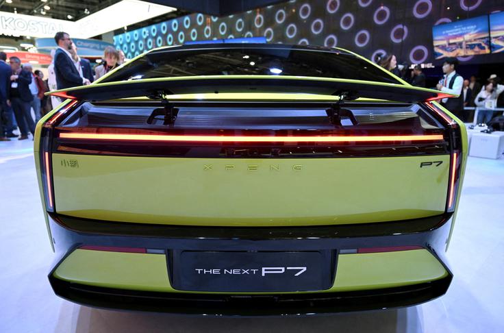Xpeng razkriva novi model P7, še letos pa znamka prihaja tudi v Slovenijo. | Foto: Reuters