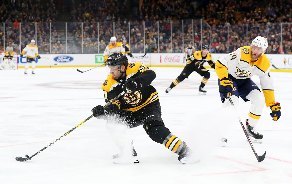 Boston Bruins Nashville Predators | Boston Bruins in Nashville Predators bosta prihodnjo szono eno od tekem odigrala tudi v Pragi.  | Foto Getty Images