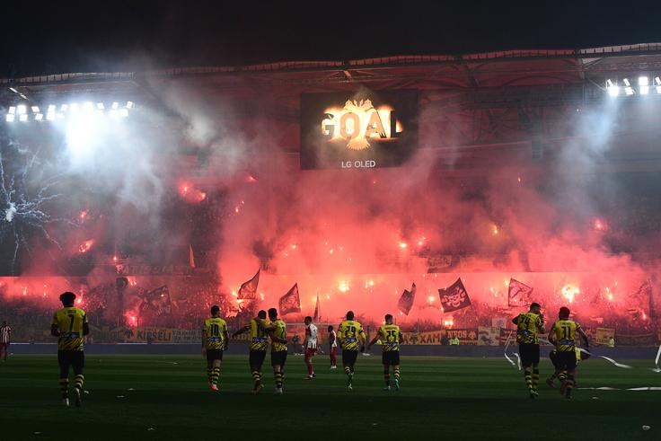 Navijači Aeka so se nazadnje veselili državnega naslova leta 2023. | Foto: Guliverimage