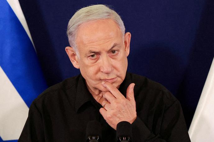 Benjamin Netanjahu | Benjamin Netanjahu je dejal, da je pripravljen trpeti tudi osebne napade, če to pomeni, da bo Izrael dobil strelivo, ki ga potrebuje. | Foto Reuters