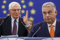 Josep Borrell. Viktor Orban.