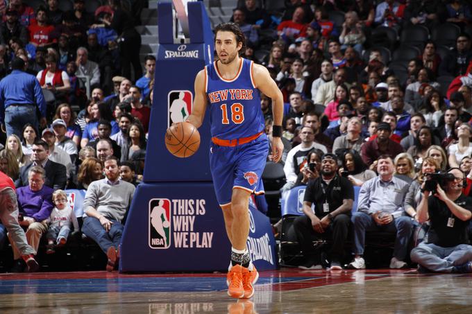 V ligi NBA je nazadnje nosil dres New York Knicks. | Foto: Guliverimage/Getty Images