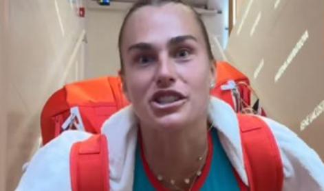 Kaj Belorusinja sporoča Đokoviću in kako se bo Srb odzval? #video
