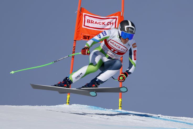 Ilka Štuhec je na smuku v St. Moritzu zasedla 14. mesto. | Foto: Guliverimage