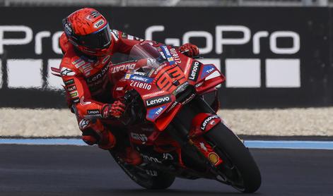 Marc Marquez na Madžarskem osvojil najboljši štartni položaj