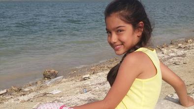 Tudi mala igralka iz Ženske uživa na morju #foto