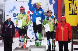 Maruša Ferk in Štefan Hadalin sta najboljša slalomista v državi