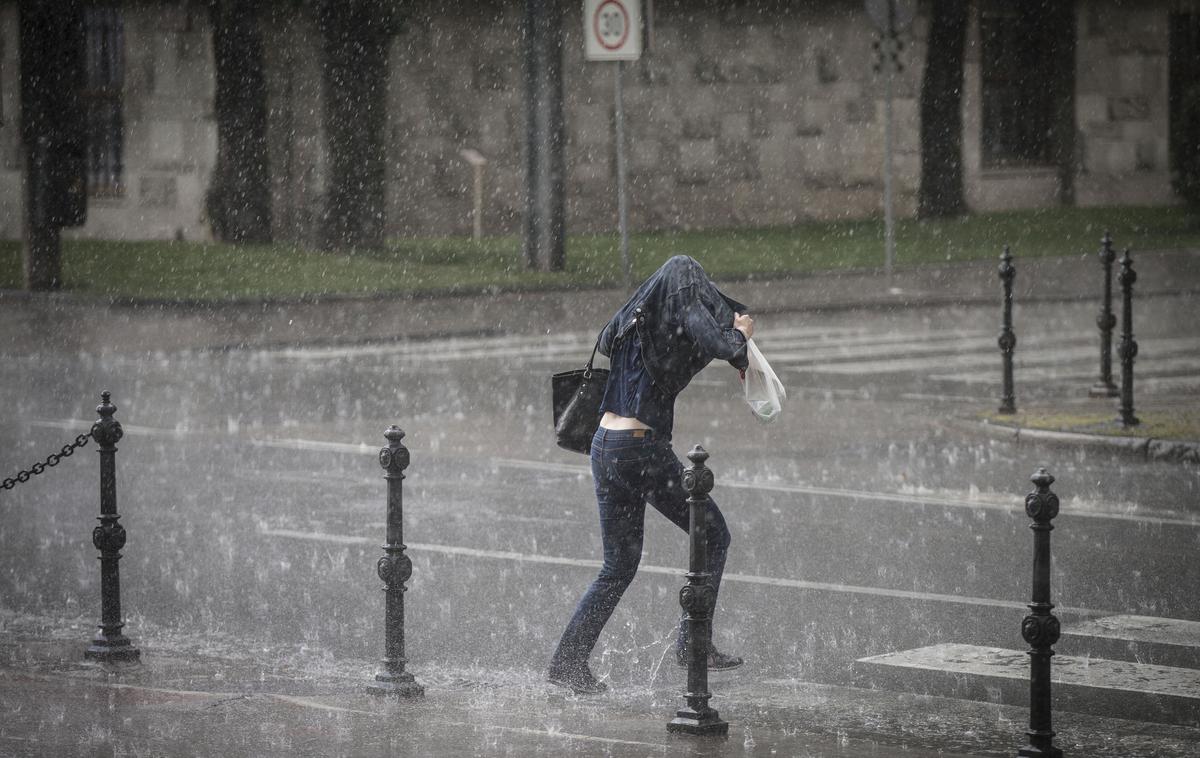 deževje | Ljubljanski maraton bo to leto v najbolj deževnih dneh.  | Foto Ana Kovač