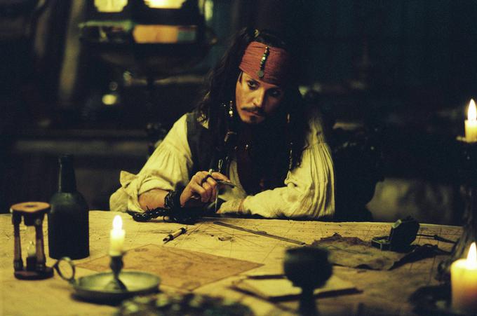Johnny Depp v franšizi Pirati s Karibov, v katero so vabili tudi Coxa. | Foto: Guliverimage/UnitedArchives