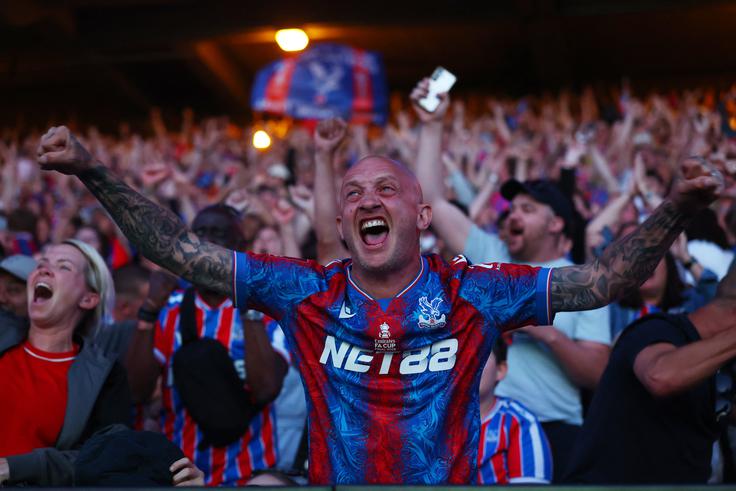 finale konferenčne lige Crystal Palace | Foto: Reuters