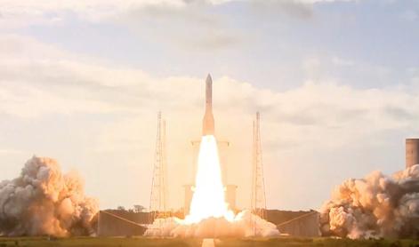 Po uspešni izstrelitvi evropske rakete Ariane 6 manjši zaplet