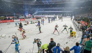 Biatlonci letos ne bodo dirkali na nemškem nogometnem stadionu