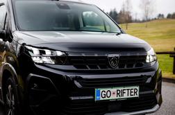 Dizel je nazaj: Peugeot Rifter za družino, delo in avanturo