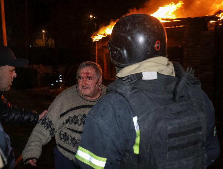 Ukrajina, vojna, Rusija, napad, Harkov | Foto: Reuters