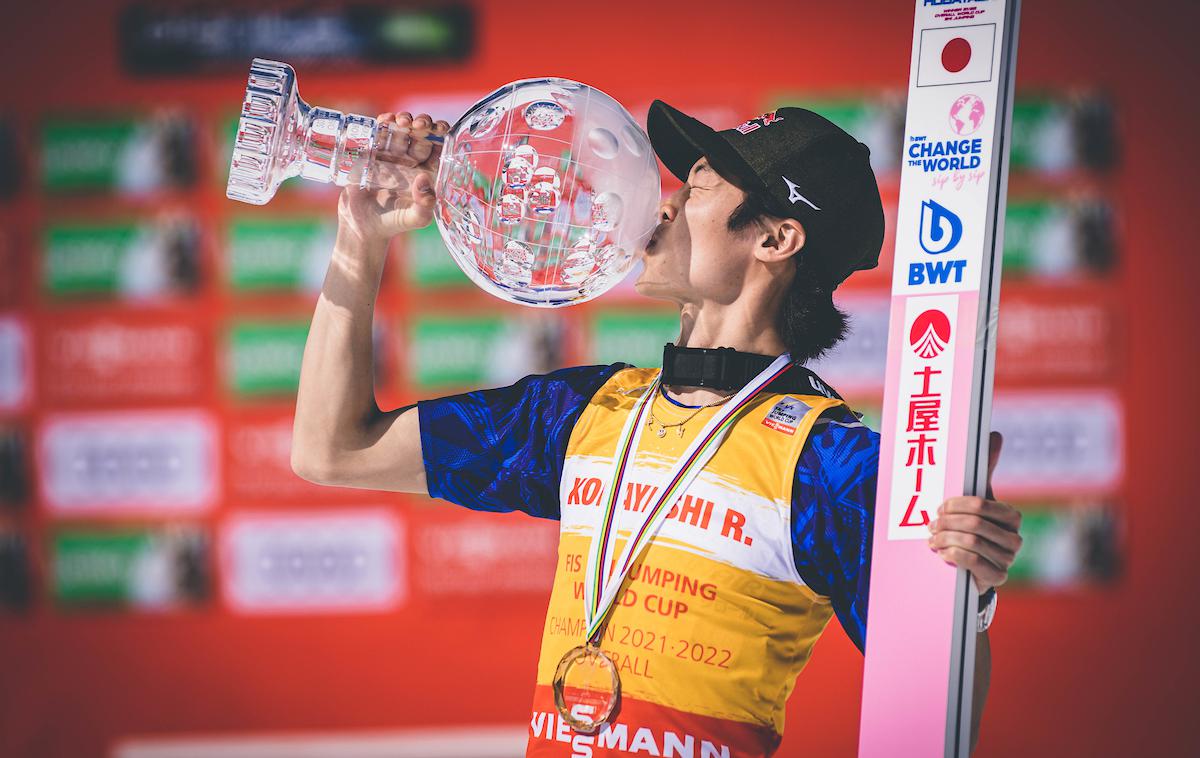 Rjoju Kobajaši | Japonec Rjoju Kobajaši je drugič v karieri osvojil veliki kristalni globus. | Foto Grega Valančič/Sportida