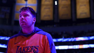 Luka Dončić v Los Angelesu odpira novo ero Lakersov