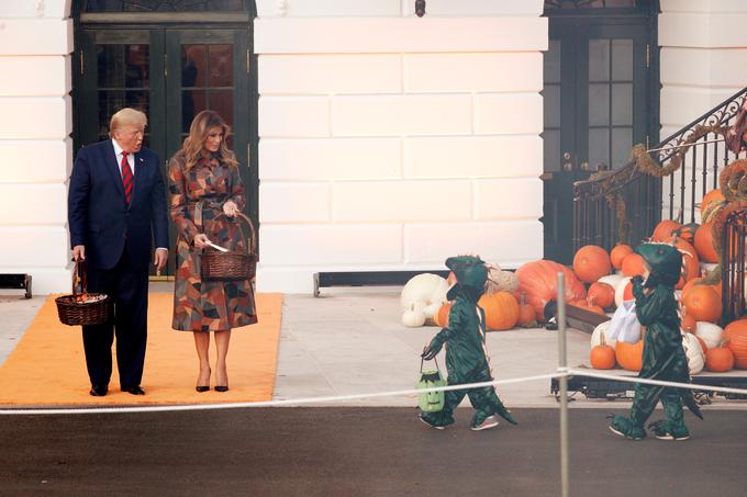 Noč čarovnic v beli hiši | Foto: Reuters