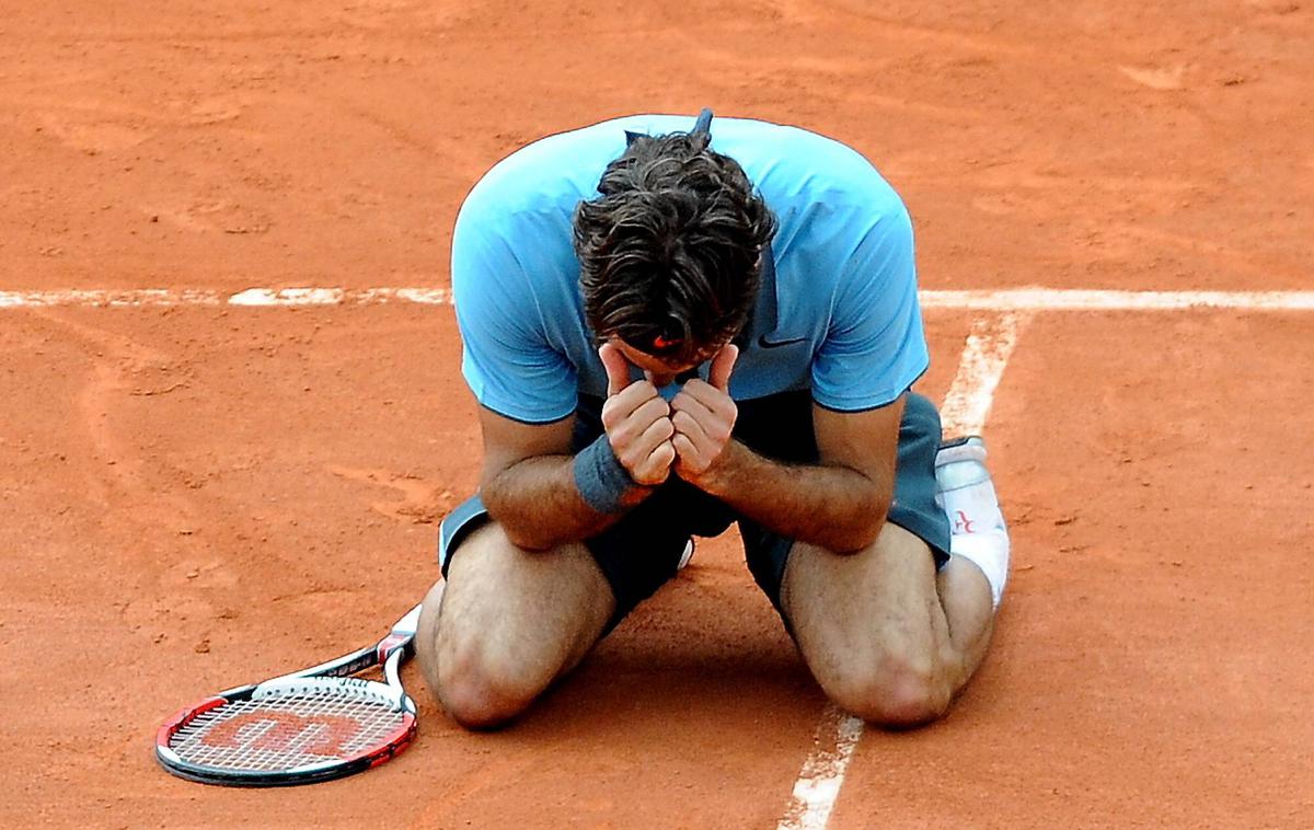 Roger Federer | Roger Federer je leta 2009 na OP Francije doživel eno najbolj čustvenih zmag v karieri. | Foto Guliverimage