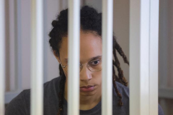 Brittney Griner | Brittney Griner je bila v Rusiji obsojena na devet let zapora. | Foto Reuters