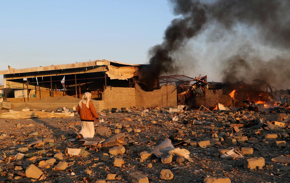Jemen nemiri | V Jemnu se že vse od leta 2015 spoprijemajo z nemiri.  | Foto Reuters