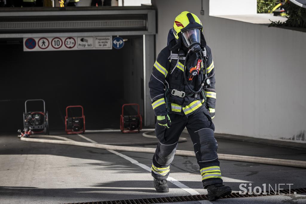 Gasilska vaja CZR Domžale, MGC Bistrica.